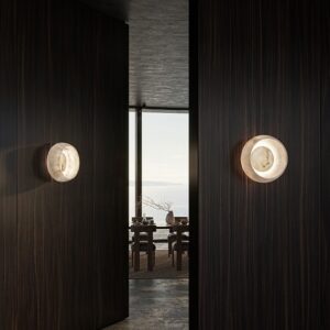 Дизайнерская настенная лампа .iris A 4