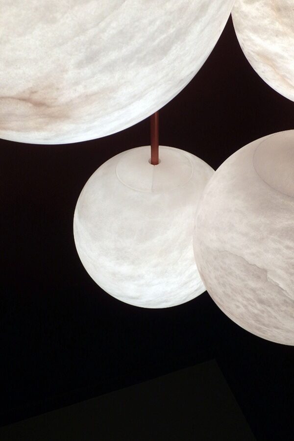 Дизайнерский подвесной светильник .luna от Alain Ellouz (Париж)