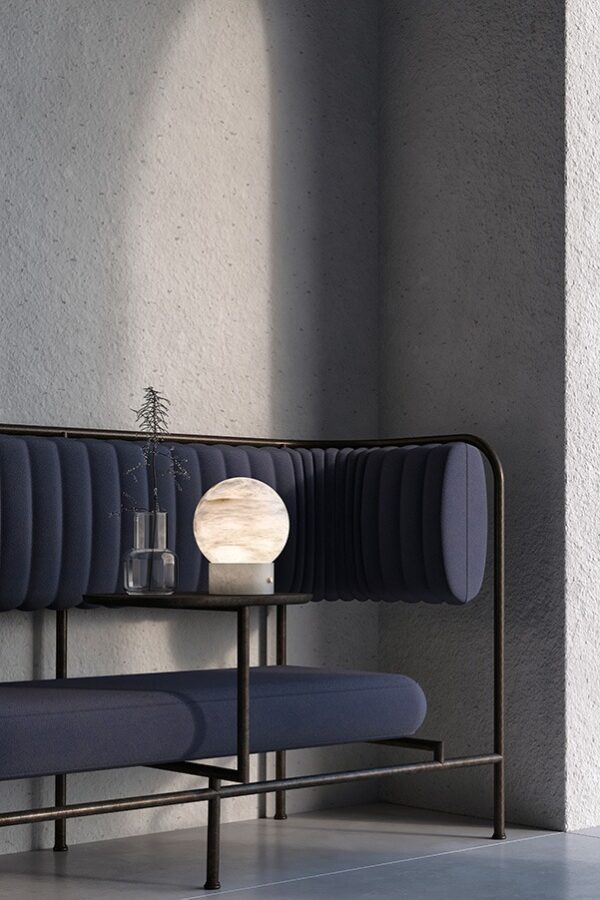 Дизайнерская настольная лампа .athena от Alain Ellouz (Париж)