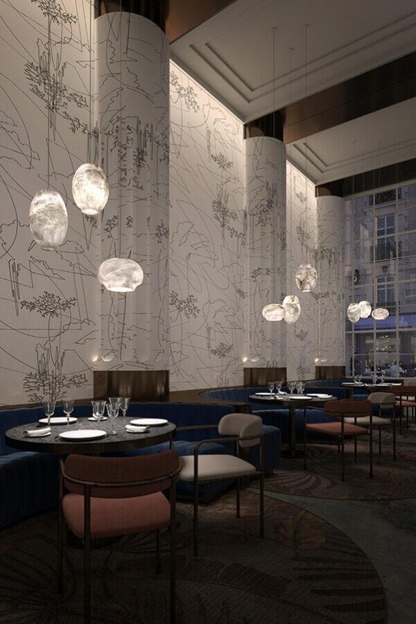 Дизайнерский подвесной светильник .camille 2