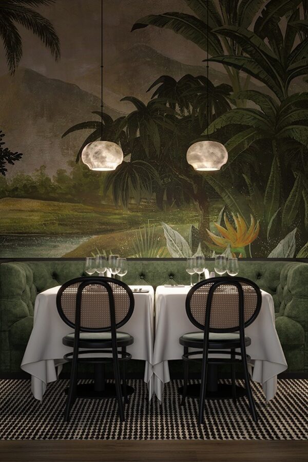 Дизайнерский подвесной светильник .celine от Alain Ellouz (Париж)