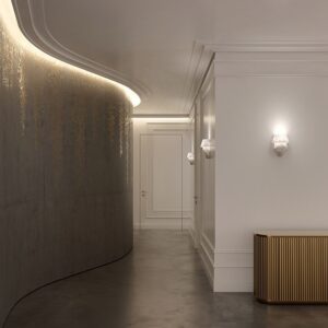 Дизайнерская настенная лампа .pli A от Alain Ellouz (Париж)