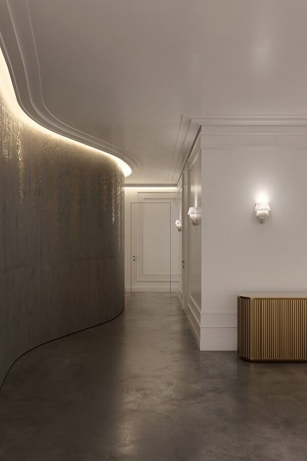 Дизайнерская настенная лампа .pli A от Alain Ellouz (Париж)