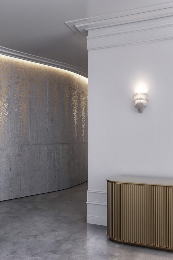 Дизайнерская настенная лампа .pli A 2