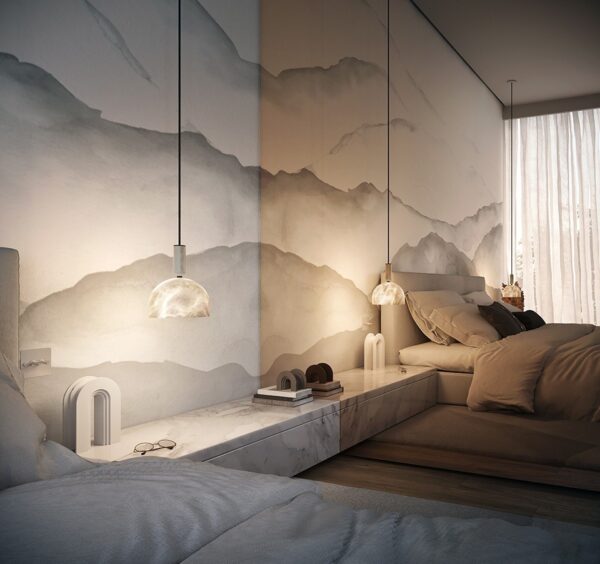 Дизайнерский подвесной светильник .oki от Alain Ellouz (Париж)