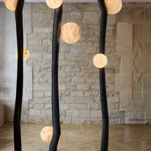 Дизайнерский напольный торшер .flame 3