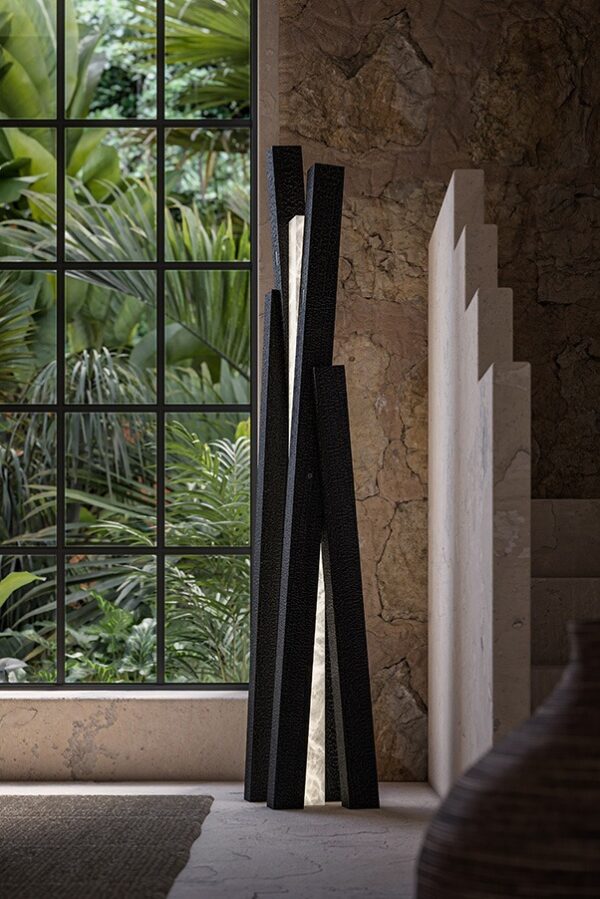 Дизайнерский напольный торшер .terra L 4