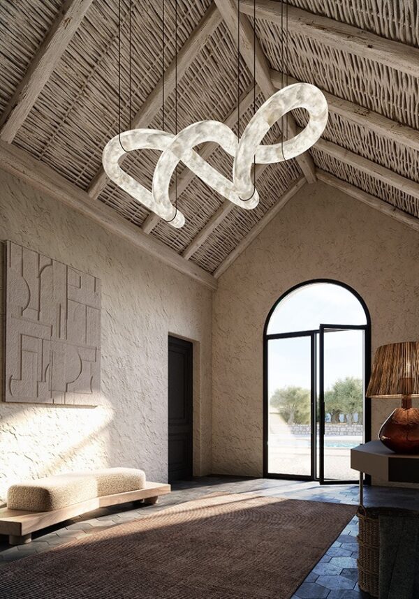 Дизайнерский подвесной светильник .infinity 12 от Alain Ellouz (Париж)