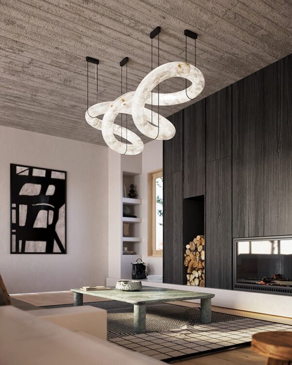 Дизайнерский подвесной светильник .infinity 12 4