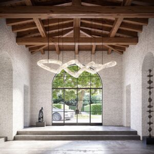 Дизайнерский подвесной светильник .infinity 16 от Alain Ellouz (Париж)