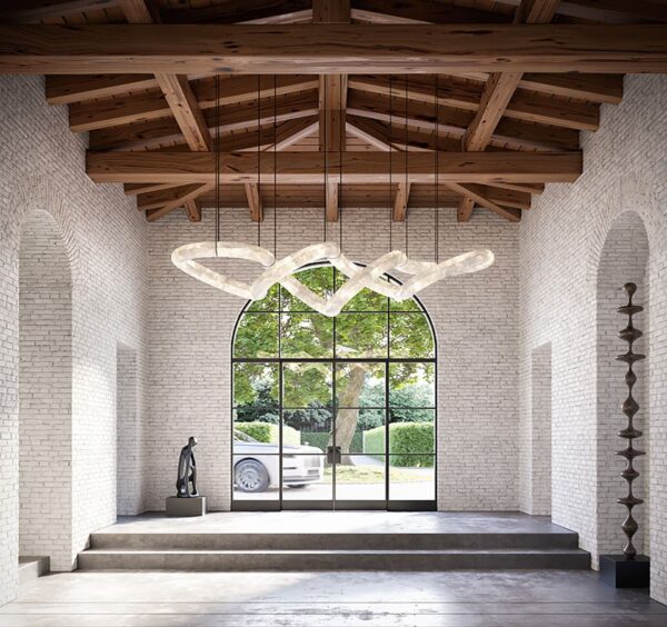 Дизайнерский подвесной светильник .infinity 16 от Alain Ellouz (Париж)