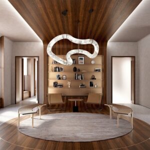 Дизайнерский подвесной светильник .infinity illusion от Alain Ellouz (Париж)