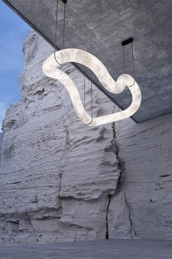 Дизайнерский подвесной светильник .infinity vague от Alain Ellouz (Париж)