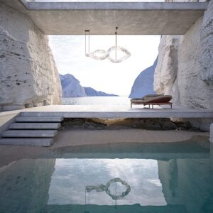 Дизайнерский подвесной светильник .infinity illusion от Alain Ellouz (Париж)