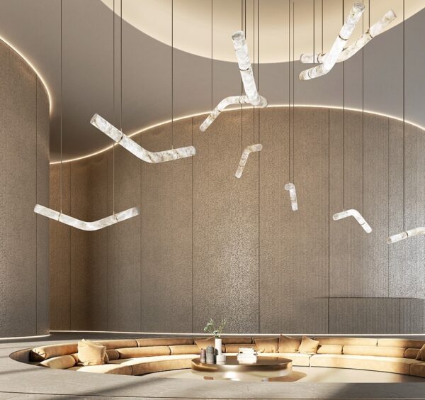 Дизайнерский подвесной светильник .liberty от Alain Ellouz (Париж)