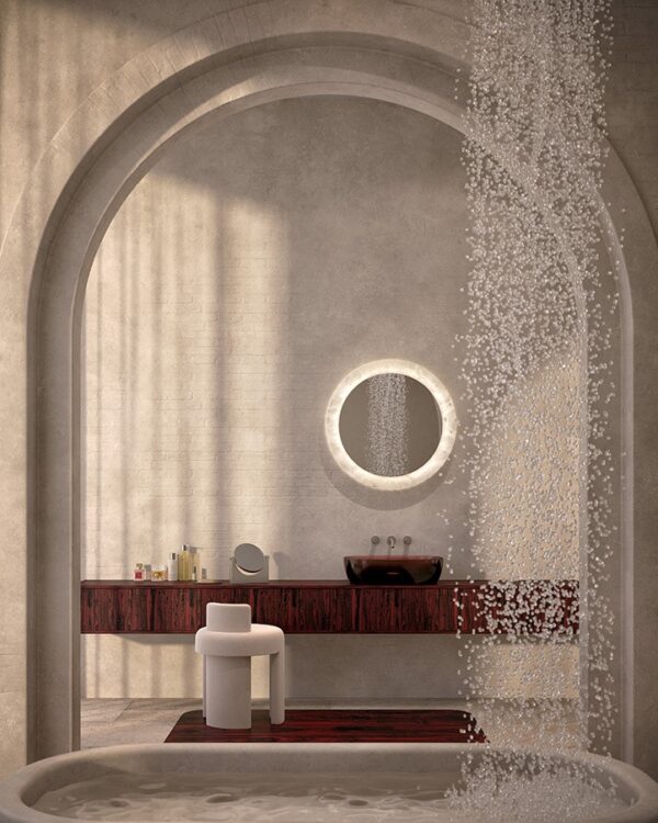 Дизайнерское зеркало .solal MA 2