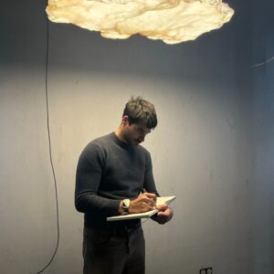 Дизайнерский подвесной светильник .vesuve nuage от Alain Ellouz (Париж)