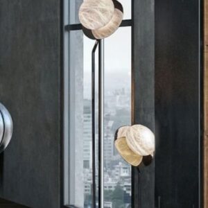 Дизайнерский напольный торшер REFLEX от United Alabaster (Испания)