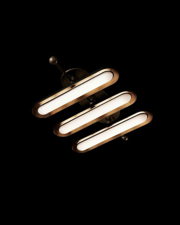 Дизайнерская настенная лампа CIRCUIT : 3 SURFACE от APPARATUS (США)