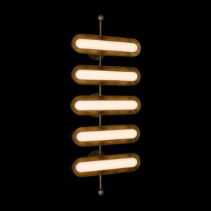 Дизайнерская настенная лампа CIRCUIT : 5 SURFACE от APPARATUS (США)