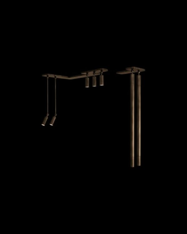 Дизайнерский потолочный светильник CYLINDER : SYSTEM от APPARATUS (США)