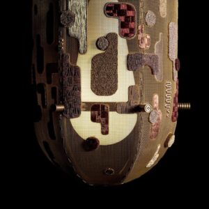 Дизайнерская настенная лампа INTERLUDE : HAND-EMBROIDERED SCONCE от APPARATUS (США)