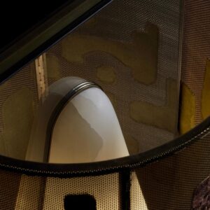 Дизайнерская настенная лампа INTERLUDE : HAND-EMBROIDERED SCONCE 2