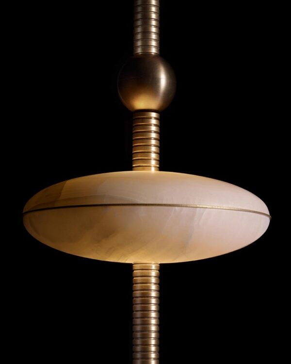 Дизайнерский подвесной светильник INTERLUDE : HAND-EMBROIDERED HANGING LAMP 2