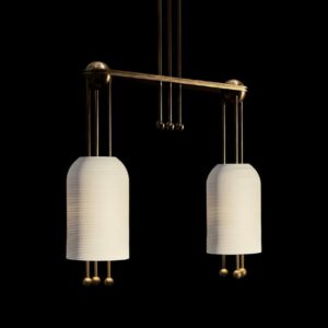 Дизайнерский подвесной светильник LANTERN : 2 PENDANT от APPARATUS (США)