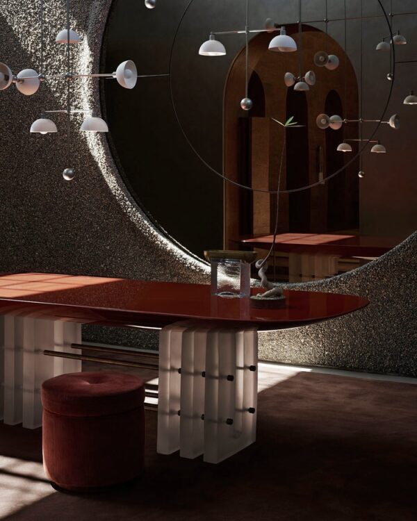 Дизайнерский стол SEGMENT : DINING TABLE 2