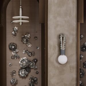 Дизайнерская настенная лампа TALISMAN : LOOP SCONCE 4