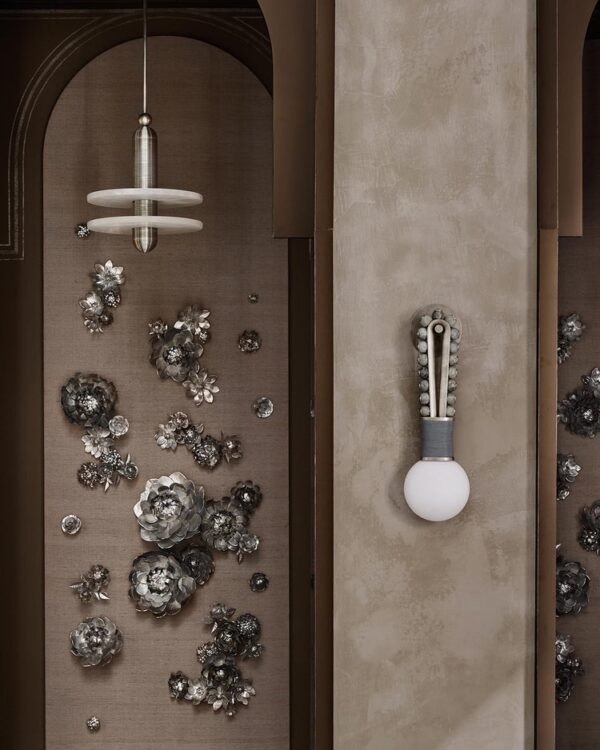 Дизайнерская настенная лампа TALISMAN : LOOP SCONCE 4