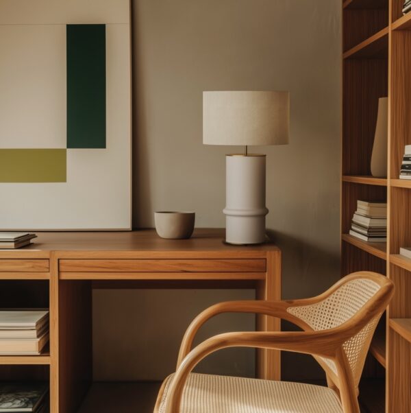 Итальянская настольная лампа Bambu от Aromas