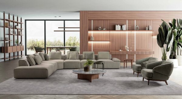 Итальянский диван DOMINO SECTIONAL от Ulivi