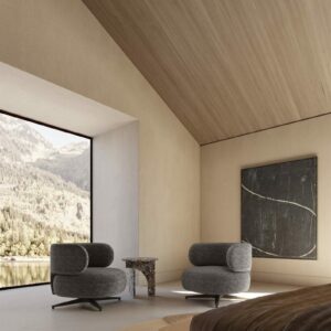 Итальянское кресло Akiko Lounge от Gallotti Radice