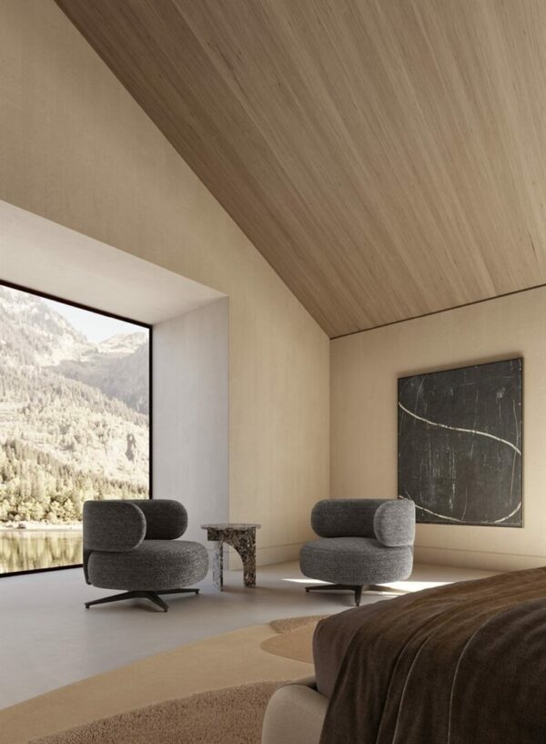 Итальянское кресло Akiko Lounge от Gallotti Radice