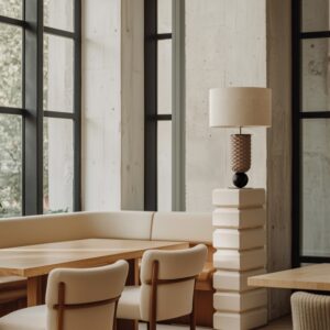 Итальянская настольная лампа Olas 2