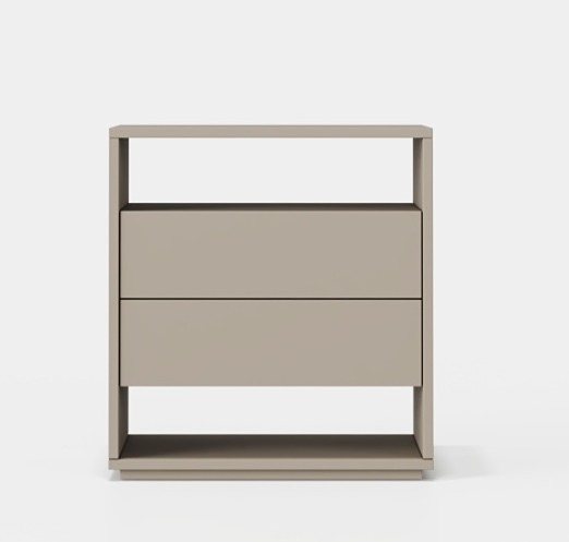 Дизайнерская прикроватная тумбочка Selli 2 Drawer Bedside Table от Evanyrouse (Португалия)