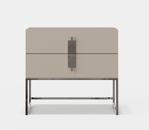 Дизайнерская прикроватная тумбочка Dharmi 2 Drawer Bedside Table от Evanyrouse (Португалия)