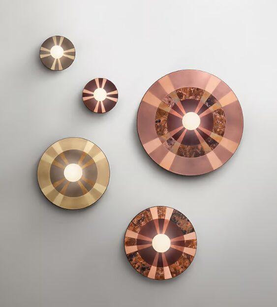 Итальянская настенная лампа Caleide Èto от De Castelli