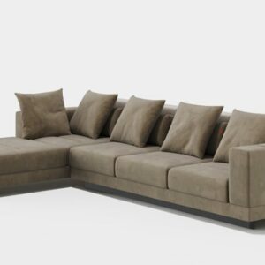 Дизайнерский диван Vercelli 3 + Left Chaise 2