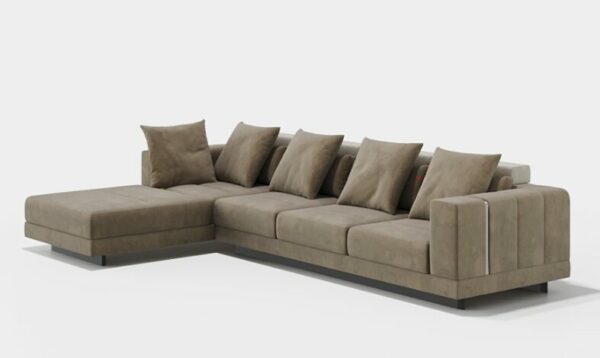 Дизайнерский диван Vercelli 3 + Left Chaise 2