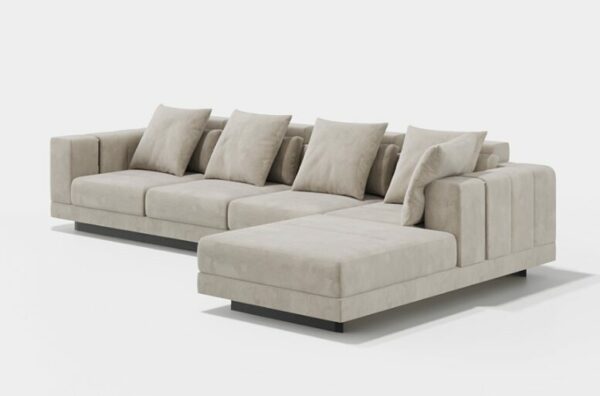 Дизайнерский диван Vercelli 3 + Right Chaise 2