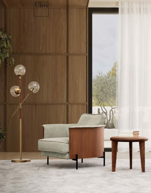 Итальянское кресло dahlia wood от Ulivi