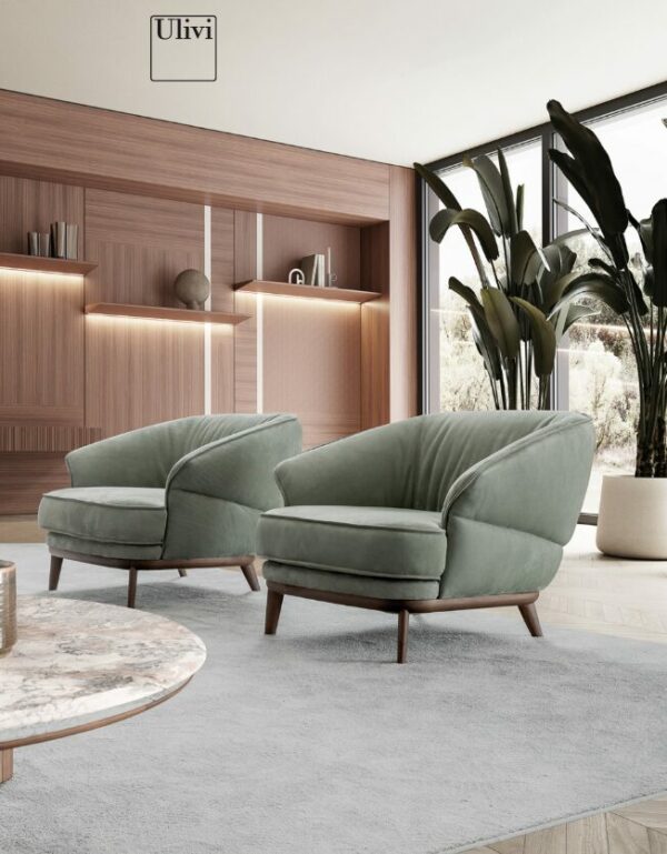 Итальянское кресло grover от Ulivi