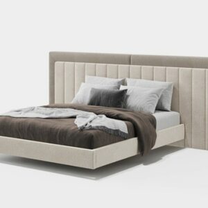 Дизайнерская кровать Hilay Bed Suspended Base 2