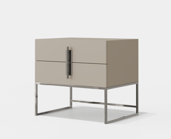 Дизайнерская прикроватная тумбочка Dharmi 2 Drawer Bedside Table от Evanyrouse (Португалия)