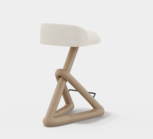 Дизайнерский барный стул Linard 2