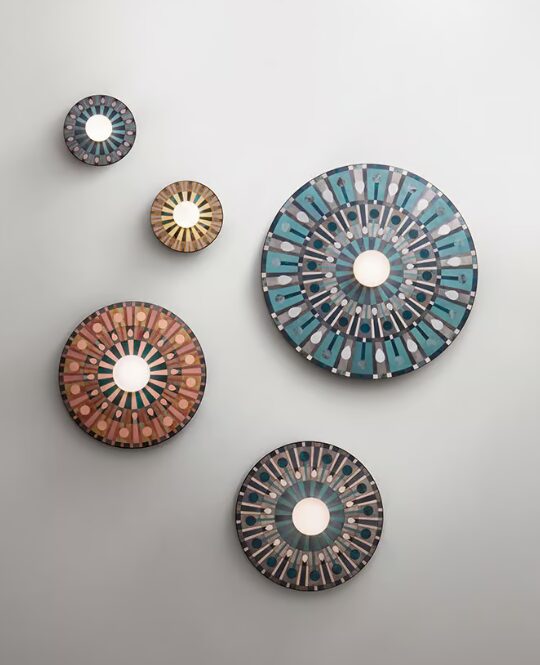 Итальянская настенная лампа Caleide Eon от De Castelli