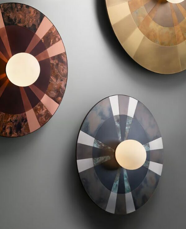 Итальянская настенная лампа Caleide Èto от De Castelli